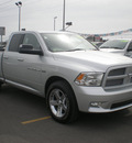 dodge ram 1500 2011 silver gasoline 8 cylinders 4 wheel drive automatic 13502