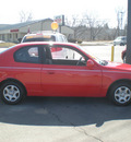hyundai accent 2004 red hatchback gasoline 4 cylinders front wheel drive automatic with overdrive 13502