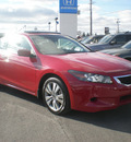 honda accord 2009 red coupe ex gasoline 4 cylinders front wheel drive automatic 13502