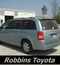 chrysler town and country 2008 lt  blue van touring gasoline 6 cylinders front wheel drive automatic 75503