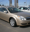 saturn aura 2007 gold sedan xe gasoline 6 cylinders front wheel drive automatic 13502