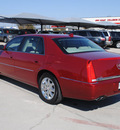 cadillac dts 2011 red sedan gasoline 8 cylinders front wheel drive automatic 76087