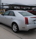 cadillac cts 2009 silver sedan gasoline 6 cylinders rear wheel drive automatic 76087