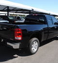 gmc sierra 1500 2011 onyx black pickup truck sle flex fuel 8 cylinders 2 wheel drive automatic 76087