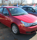 ford focus 2009 red sedan se gasoline 4 cylinders front wheel drive automatic with overdrive 13502