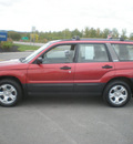 subaru forester 2004 red suv 2 5 x gasoline 4 cylinders all whee drive automatic 13502