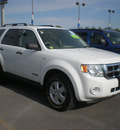 ford escape 2008 white suv xlt gasoline 6 cylinders all whee drive automatic with overdrive 13502
