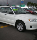 subaru forester 2007 white suv 2 5 x gasoline 4 cylinders all whee drive automatic 13502