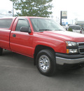 chevrolet silverado 1500 2006 red pickup truck gasoline 8 cylinders 4 wheel drive automatic 13502