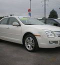 ford fusion 2008 white sedan sel gasoline 6 cylinders all whee drive automatic 13502