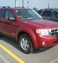 ford escape 2008 red suv xlt gasoline 4 cylinders all whee drive automatic with overdrive 13502