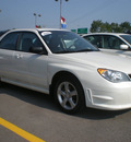 subaru impreza 2007 white sedan 2 5i gasoline 4 cylinders all whee drive 5 speed manual 13502