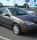 ford focus 2007 gray sedan gasoline 4 cylinders front wheel drive automatic with overdrive 13502