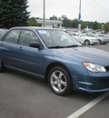subaru impreza 2007 blue sedan 2 5i gasoline 4 cylinders all whee drive automatic 13502