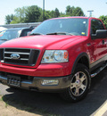 ford f 150 2004 red gasoline 8 cylinders 4 wheel drive automatic with overdrive 13502