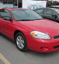 chevrolet monte carlo 2006 red coupe lt flex fuel 6 cylinders front wheel drive automatic 13502