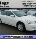 nissan altima 2011 white sedan 2 5s gasoline 4 cylinders front wheel drive automatic 55391
