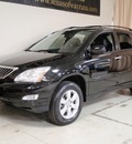 lexus rx 350 2009 black suv awd gasoline 6 cylinders all whee drive automatic 55391