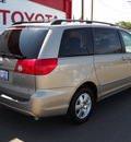toyota sienna 2006 gold van gasoline 6 cylinders front wheel drive automatic 79925
