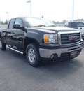 gmc sierra 1500 2011 black sle flex fuel 8 cylinders 4 wheel drive automatic with overdrive 28557