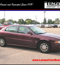 buick lesabre 2002 maroon sedan custom gasoline 6 cylinders front wheel drive automatic with overdrive 55318