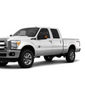 ford f 350 super duty 2011 white 4wd crew cab 172 xl biodiesel 8 cylinders 4 wheel drive shiftable automatic 56301