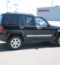 jeep liberty 2007 black suv ltd 4wd gasoline 6 cylinders 4 wheel drive automatic 56001