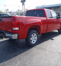 gmc sierra 1500 2011 red pickup truck sle flex fuel 8 cylinders 2 wheel drive automatic with overdrive 28557