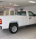 chevrolet silverado 1500 2011 white work truck gasoline 6 cylinders 2 wheel drive automatic with overdrive 55391