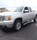 gmc sierra 1500 2011 silver pickup truck sle flex fuel 8 cylinders 2 wheel drive automatic with overdrive 28557