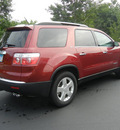gmc acadia 2007 red suv slt 2 gasoline 6 cylinders front wheel drive automatic 55448