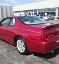 chevrolet monte carlo 2006 dk  red coupe ltz gasoline 6 cylinders front wheel drive automatic 60443