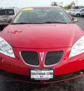 pontiac g6 2007 red sedan gasoline 4 cylinders front wheel drive automatic 60443