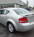 dodge avenger 2010 silver sedan r t gasoline 4 cylinders front wheel drive automatic 60443
