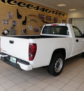 chevrolet colorado 2011 white work truck gasoline 4 cylinders 2 wheel drive not specified 55313