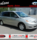 toyota sienna 2006 silver van le gasoline 6 cylinders front wheel drive automatic 55448