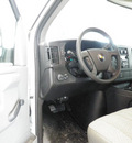chevrolet express cargo 2011 white van 3500 flex fuel 8 cylinders rear wheel drive 6 speed automatic 55313