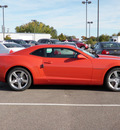 chevrolet camaro 2011 orange coupe ss gasoline 8 cylinders rear wheel drive not specified 55313