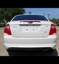 ford fusion 2010 white metallic sedan se gasoline 4 cylinders front wheel drive automatic 78238