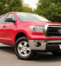 toyota tundra 2011 burgundy pickup truck crewmax cab gasoline v8 all whee drive automatic 20746