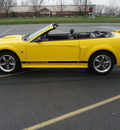 ford mustang 2004 yellow convertable gt gasoline v8 2 wheel drive manual 17972