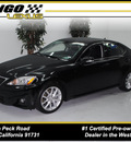 lexus is 250 2011 obsidian sedan gasoline 6 cylinders rear wheel drive automatic 91731