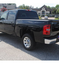 chevrolet silverado 1500 2011 black ls flex fuel 8 cylinders 2 wheel drive 4 spd auto,elec cntlled 77090