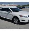 ford taurus 2011 white sedan limited gasoline 6 cylinders front wheel drive automatic 77388