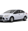 ford focus 2012 white sedan s gasoline 4 cylinders front wheel drive 6 speed automatic 77388
