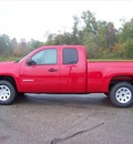 gmc sierra 1500 2012 red work truck flex fuel 8 cylinders 4 wheel drive not specified 44024