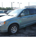 chrysler town and country 2008 lt  blue van touring gasoline 6 cylinders front wheel drive automatic 08812