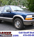 chevrolet blazer 1998 bluepewter suv 4x4 ls gasoline v6 4 wheel drive automatic 45840