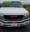 gmc sierra 1500 2003 white pickup truck gasoline 8 cylinders rear wheel drive 4 speed automatic 43228