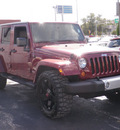 jeep wrangler unlimited 2008 dk  red suv sahara gasoline 6 cylinders 4 wheel drive automatic 61832